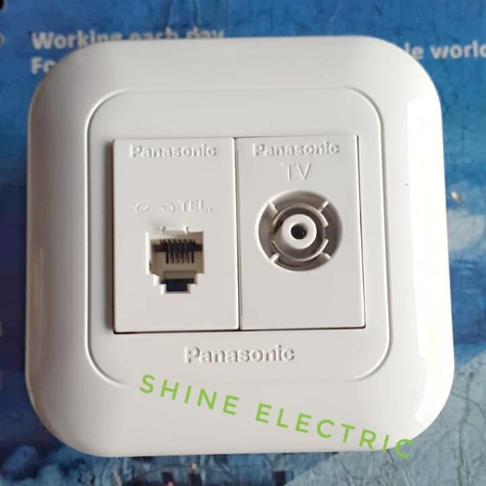 Stop Telepon TV saluran televisi stop kontak Panasonic outbow