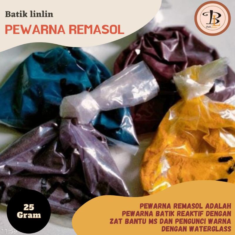 ASLI PEWARNA REMASOL 25GR/TERMURAH WARNA REMASOL TIEDYE