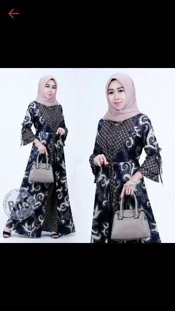 Gamis Batik Pakaian Muslim Rns091