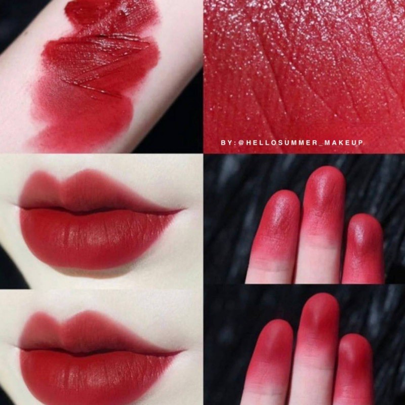 [ORI THAILAND] Her Orange Fluffy Velvet Matte Lipgloss Tahan Lama