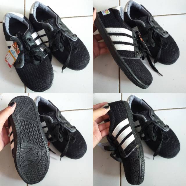 SEPATU ADIDAS ANAK COWOK SEPATU CASUAL ANAK SEPATU SEKOLAH SEPATU SEKOLAH HITAM SEPATU ADIDAS MURAH
