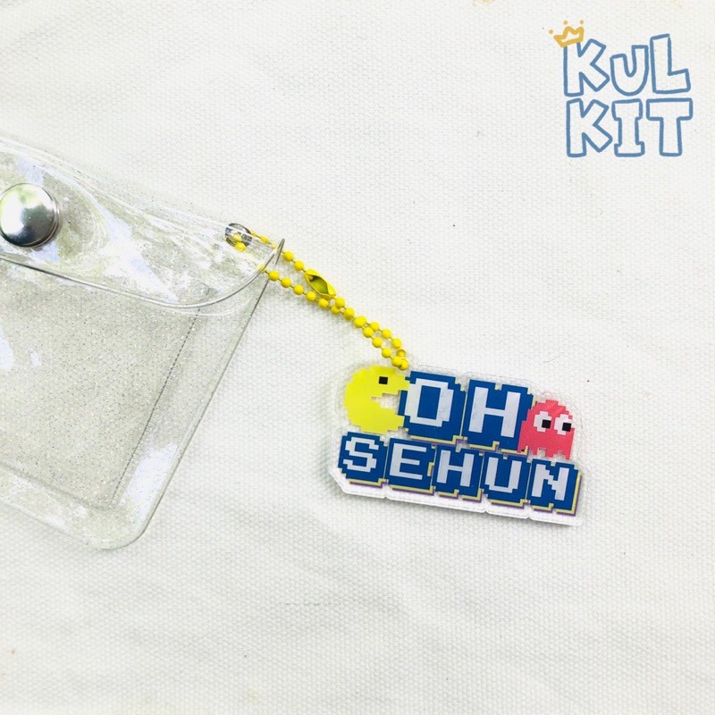 EXO Name Acrylic Keyring (gantungan akrilik EXO) by kulkit✨