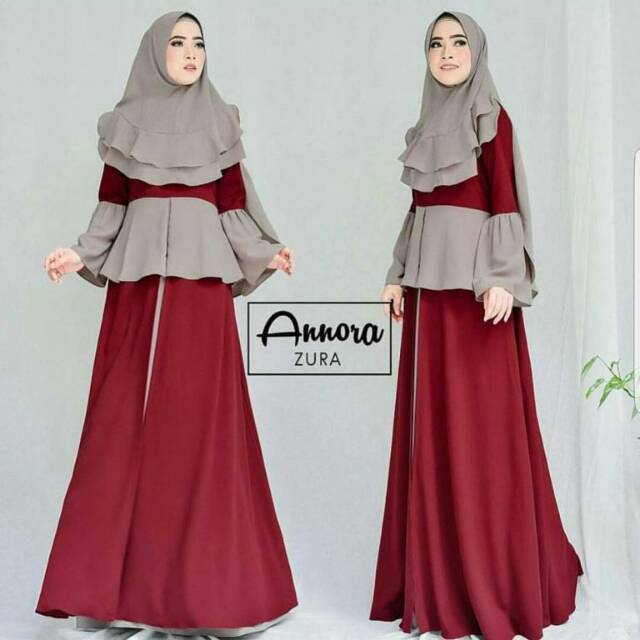 Baju Gamis Zura cantik