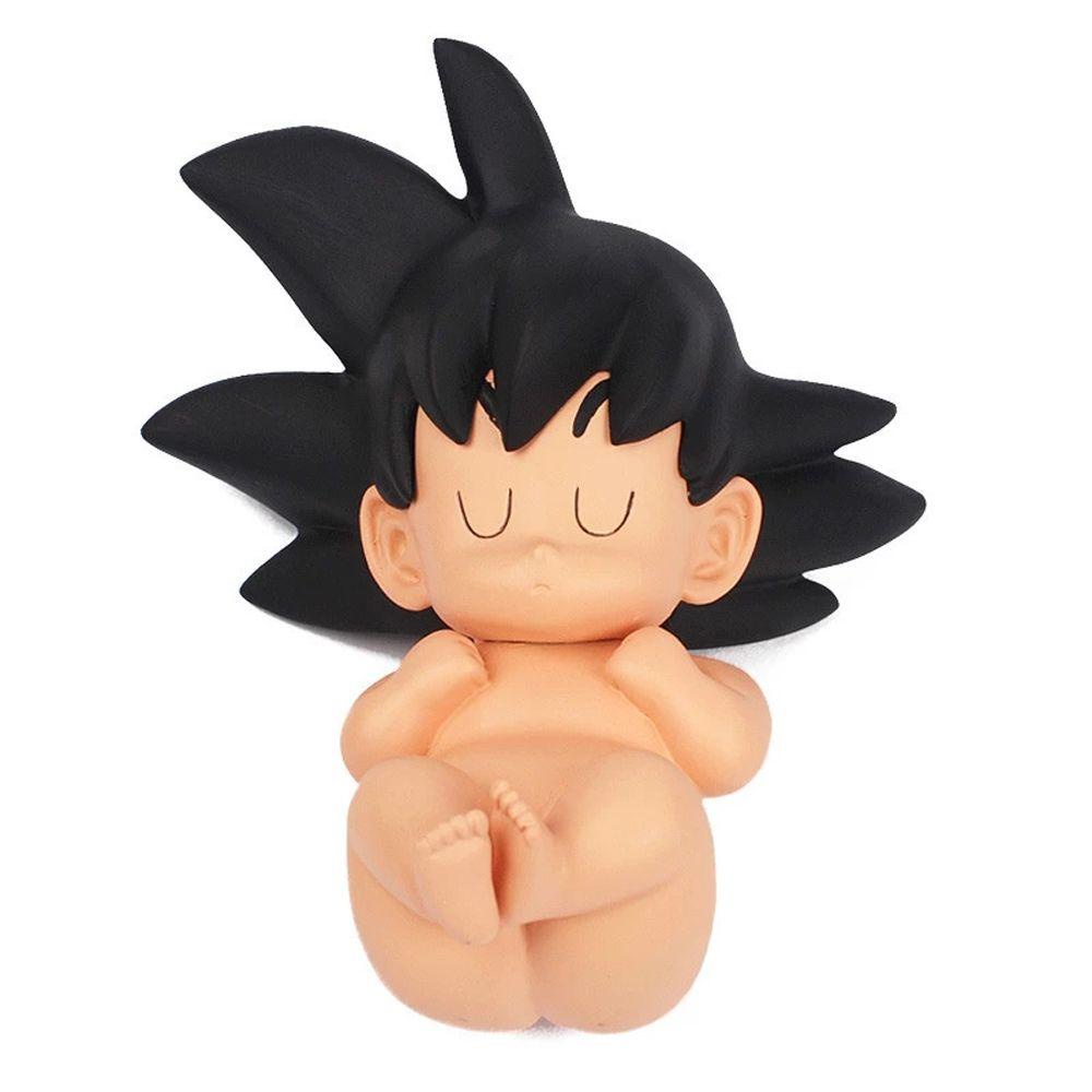 Lanfy Action Figure Son Goku Anime Jepang Bahan PVC Untuk Dekorasi Mobil