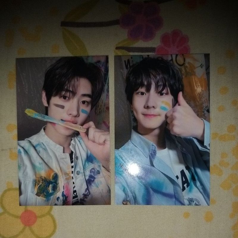 photocard enhypen frame anniversary jungwon sunghoon heesung jay jake sunoo niki