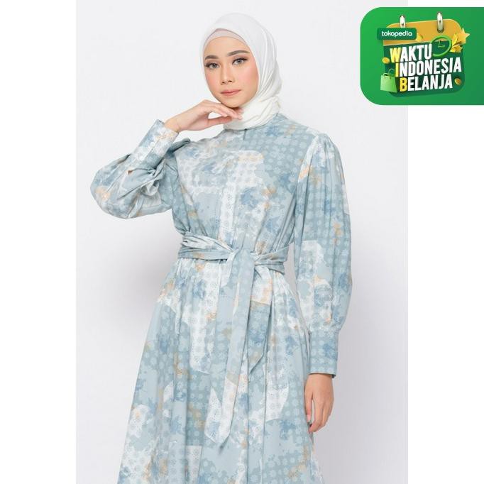 BIA X Isel Fricella - Pamela Mint Dress - Edisi Denmark - L