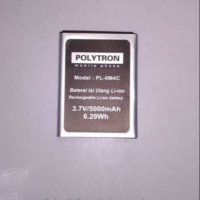 Baterai Polytron R2407 Pl 6m4c 5000mah Original Shopee Indonesia