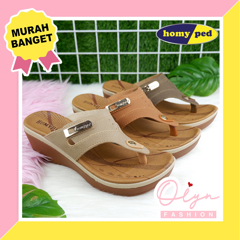 Sandal Wanita / Sandal Wedges Cewek Homyped SANDRA N71