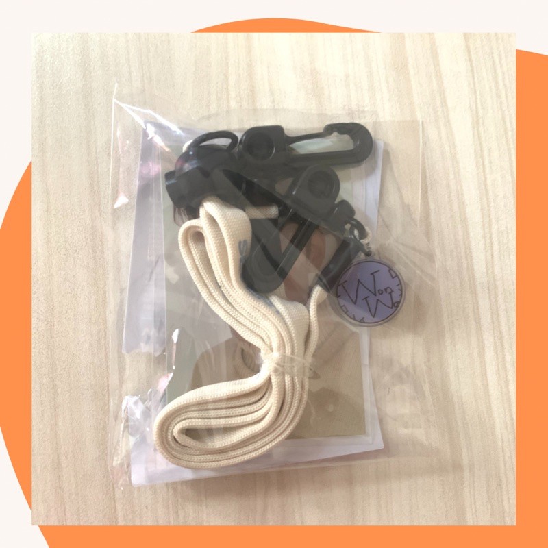 STRAP MASK SEVENTEEN WONWOO INCOMPLETE