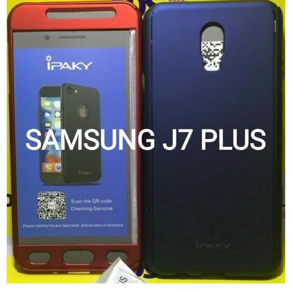 Case Protect 360 SAMSUNG J7 PLUS Slim Hard / Protect / Casing / Full Body