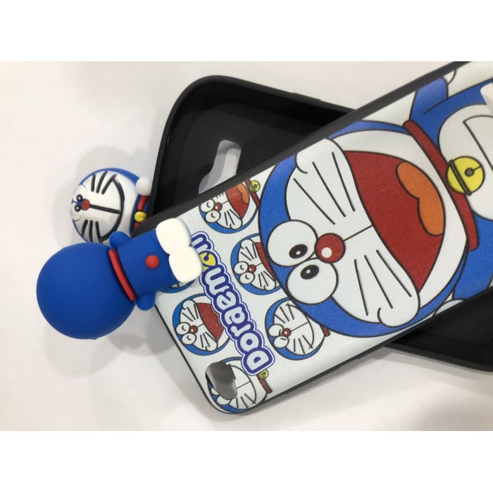 Softcase Boneka Intip Atas 3D Doraemon Hello Kitty Redmi Note 4x