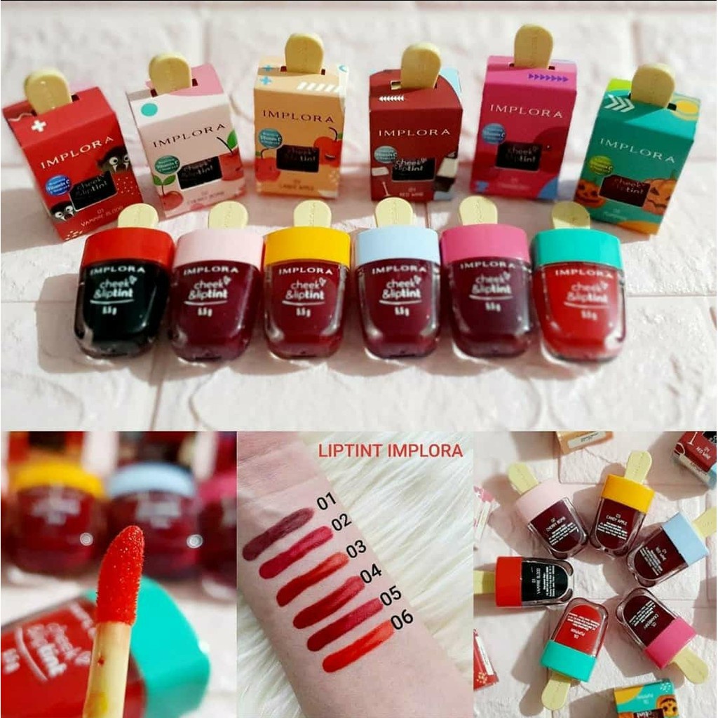 IMPLORA Cheek &amp; Liptint 5.5g | lip tint implora (VHJKT)