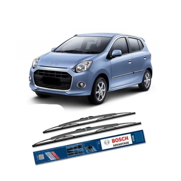 Wiper Bosch Advantage Daihatsu Ayla 21&quot; &amp; 14&quot; Sepasang Wiper Daihatsu Kiri Kanan Bosch