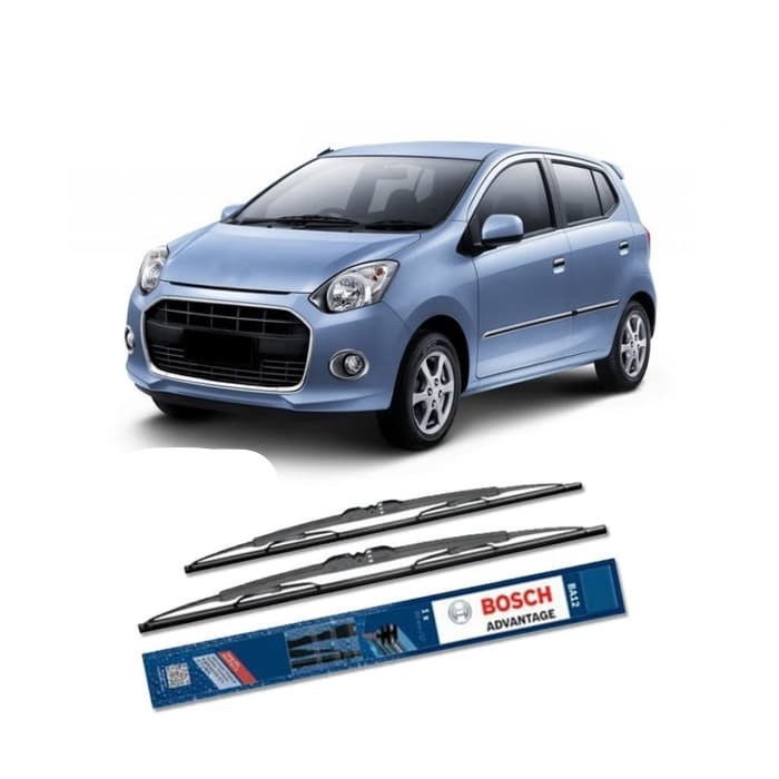 Wiper Bosch Advantage Daihatsu Ayla 21&quot; &amp; 14&quot; Sepasang Wiper Daihatsu Kiri Kanan Bosch