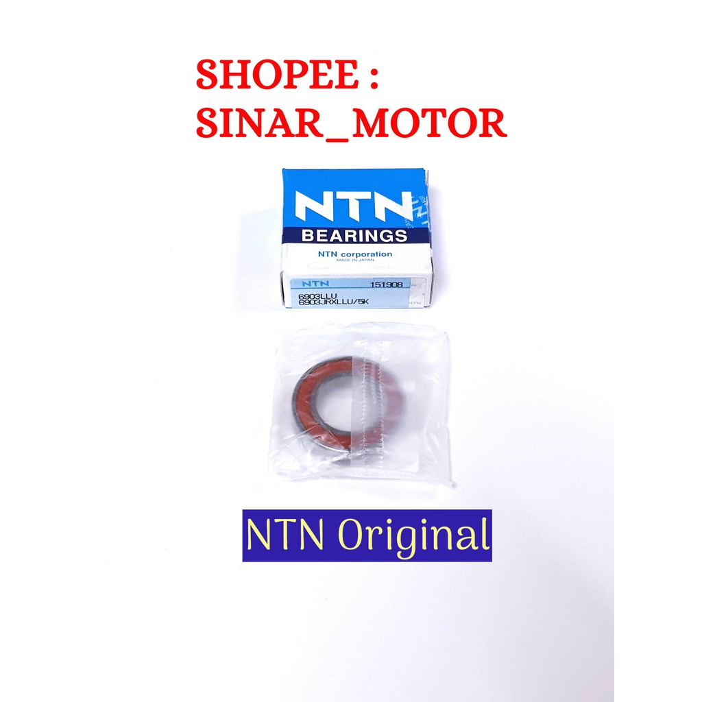 BALL BEARING 6903LLU 6903 LLU NTN