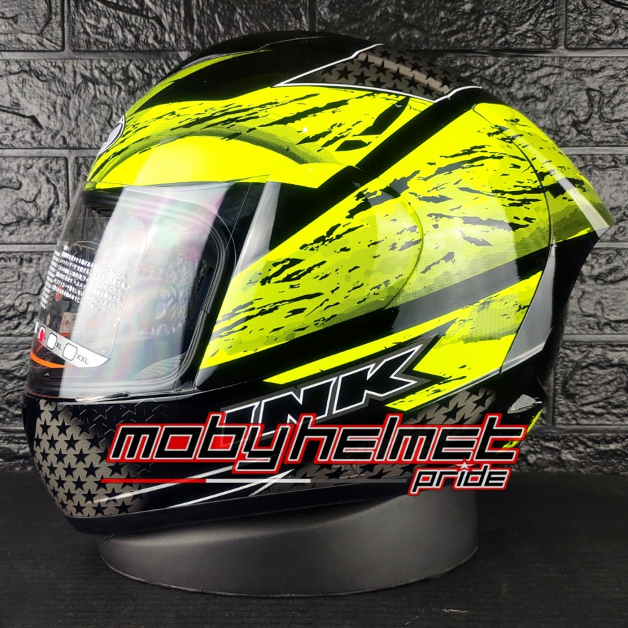 Helm INK CL Max - Black Yellow Fluo - Seri 7