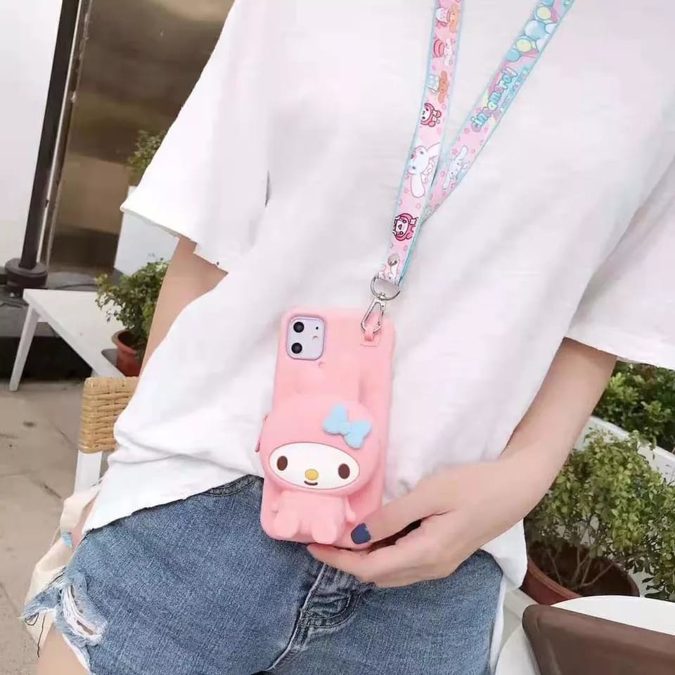 OPPO A12 - F9 - F9 PRO - A11K - RENO 5 - RENO 5F CASE TAS SLEMPANG + TALI GANTUNGAN (HOKKY ACC)