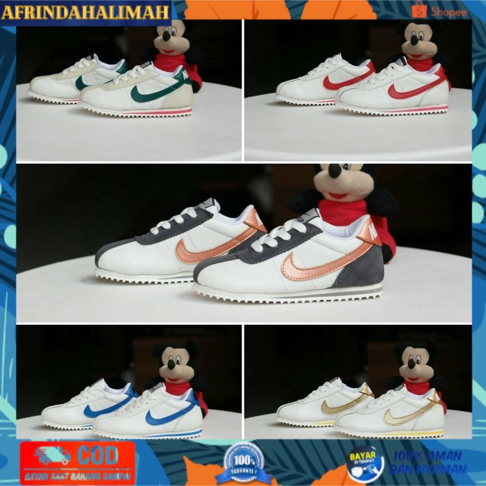 

{TERBARU} Sepatu Kets Nike Cortez For Kids/Anak Import Grade Ori Murah