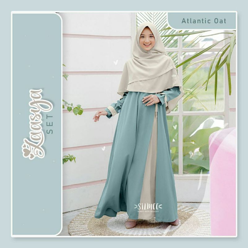 Laasya Dress by Silmee Gamis saja Ready Stok