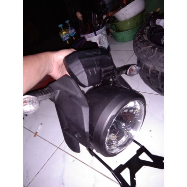 Kepala lampu headlamp set spido 2nd ori cb verza