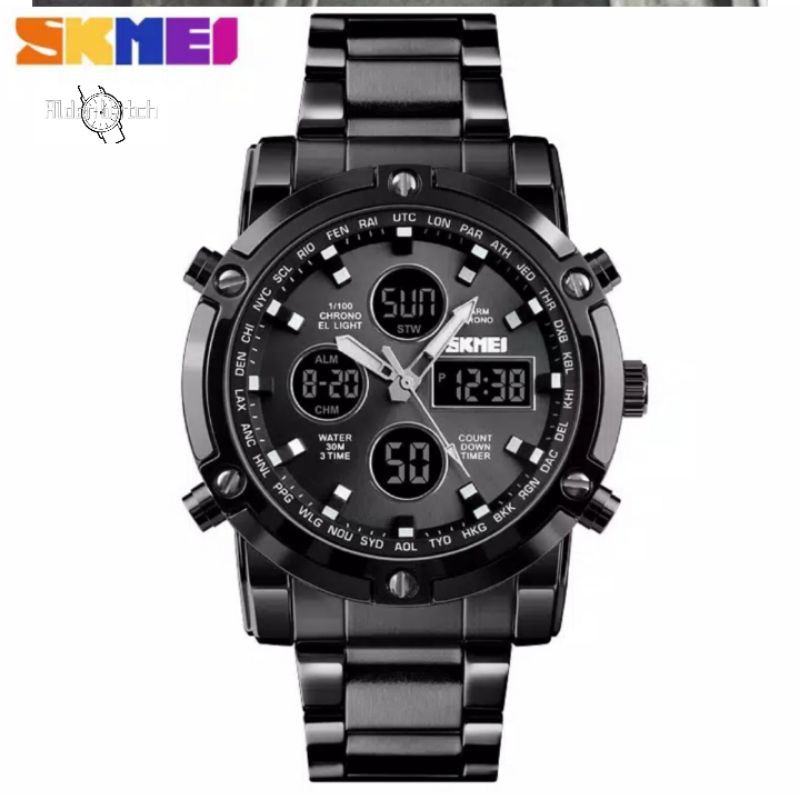 JAM TANGAN ORIGINAL ZAMAN NOW skmei 1389