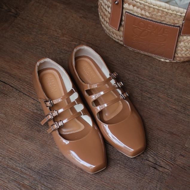 BRSHOES X NISACOOKIE KAMALA Shoes Sepatu Marry Jane Wanita Korean Look 2cm