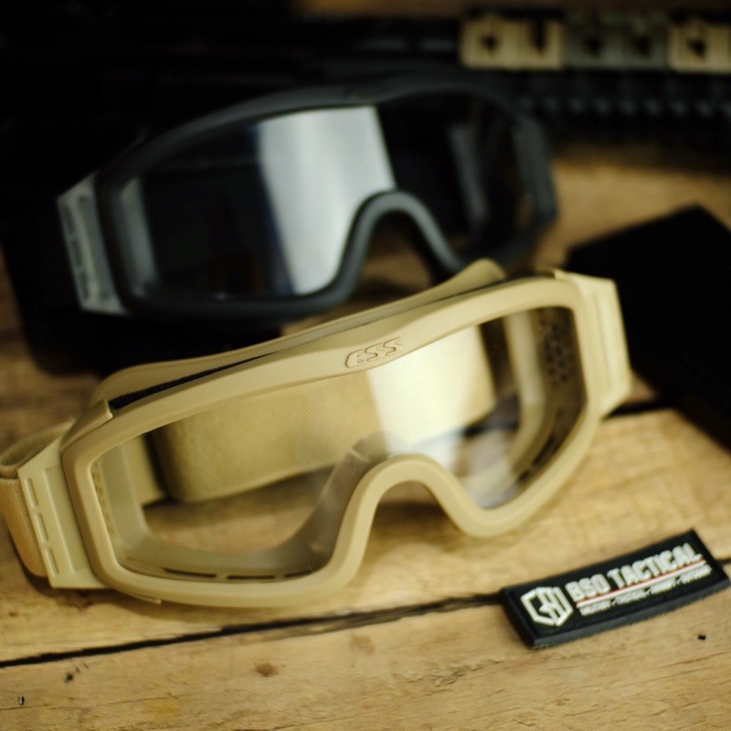 Jual Tactical Outdoor Goggle ESS 1 Lens Military Airsoft Goggles