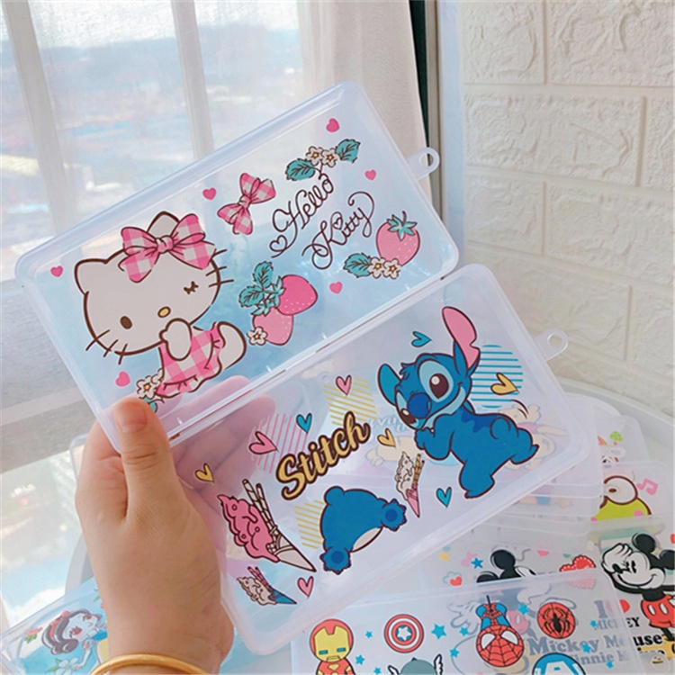 Kotak Masker Hello Kitty Mask Storage Box Holder