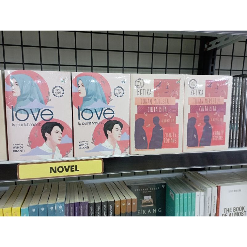 NOVEL LOVE IS PUNISHMENT WINDY IRIANTI - KETIKA TUHAN MERESTUI CINTA KITA CHANTY ROMANS FIKSI ISLAMI-1