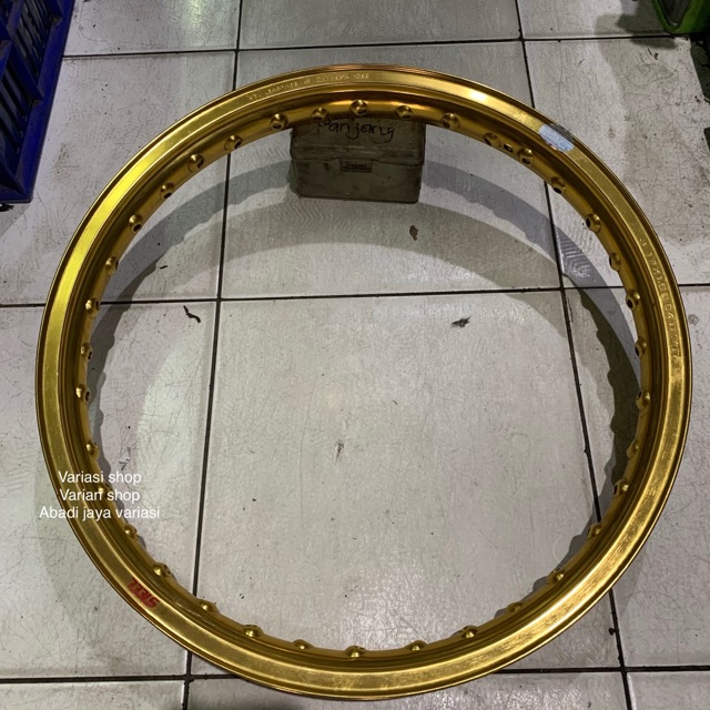 Velg tk japan gold ring 17 ukuran 160