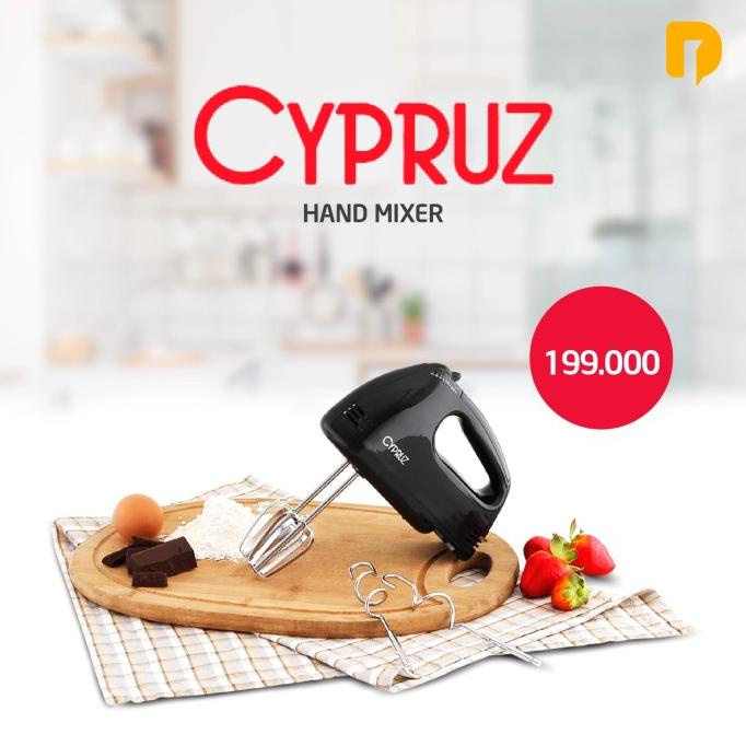 CYPRUZ Hand Mixer Mikser Adonan Roti TERBAIK Bergaransi non philips