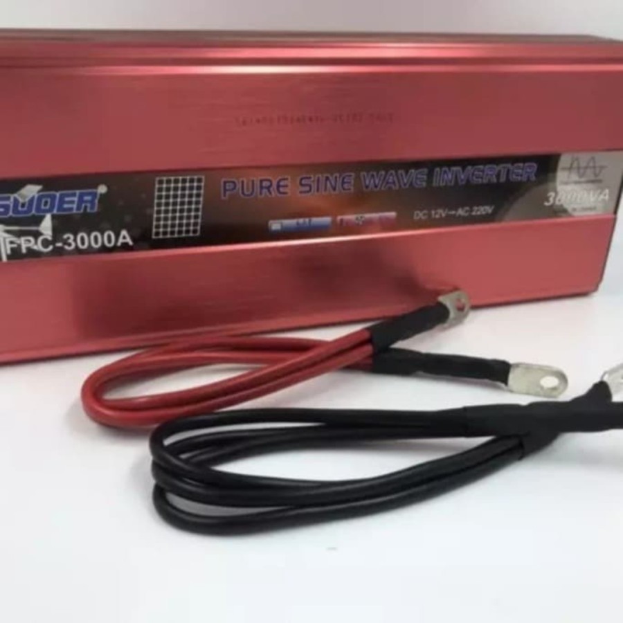 Power Inverter 3000 watt Pure Sine wave Murni 24v SUOER FPC 3000B