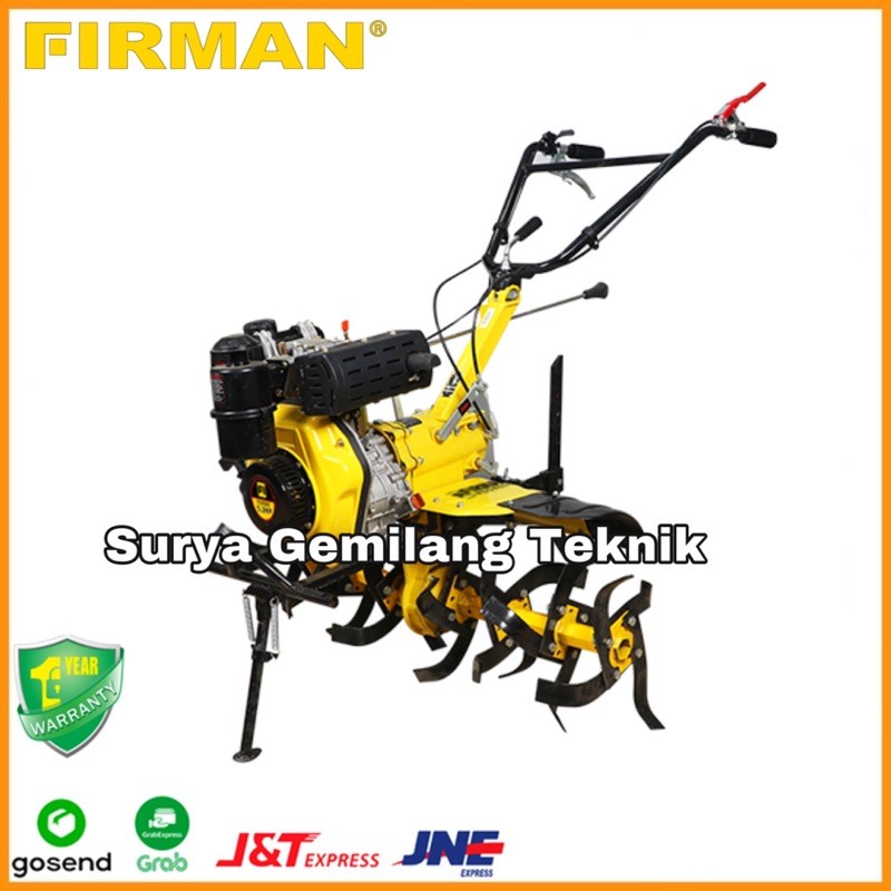 Mesin Cultivator Traktor Bajak Sawah FTL900H.D Diesel Tiller Traktor