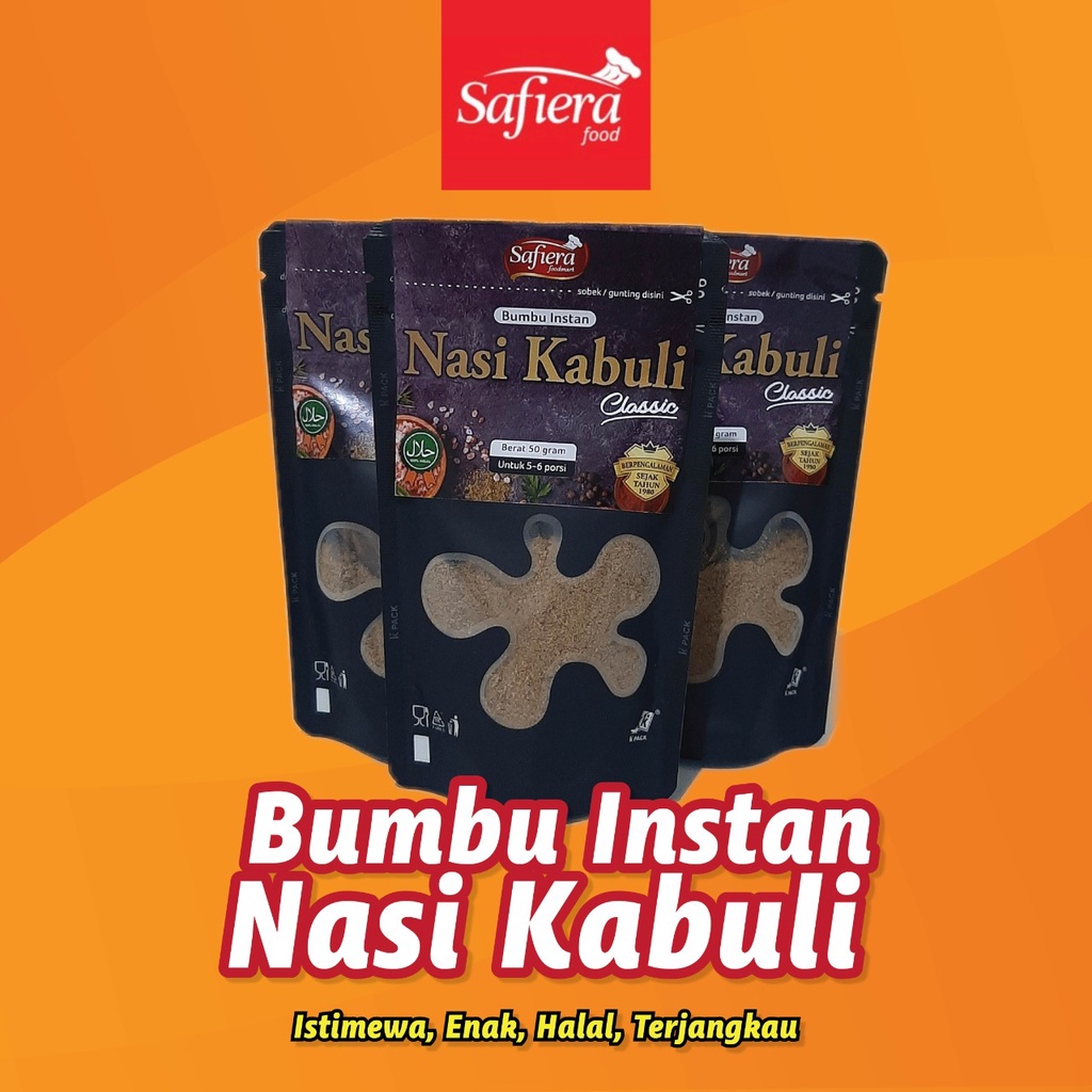 

Bumbu Instan Nasi Kabuli Safiera Food Classic