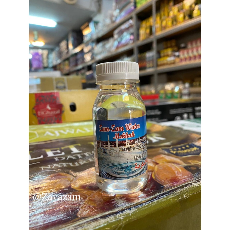 

Air Zam Zam kemasan botol 80ml 100% ASLI tanpa campuran