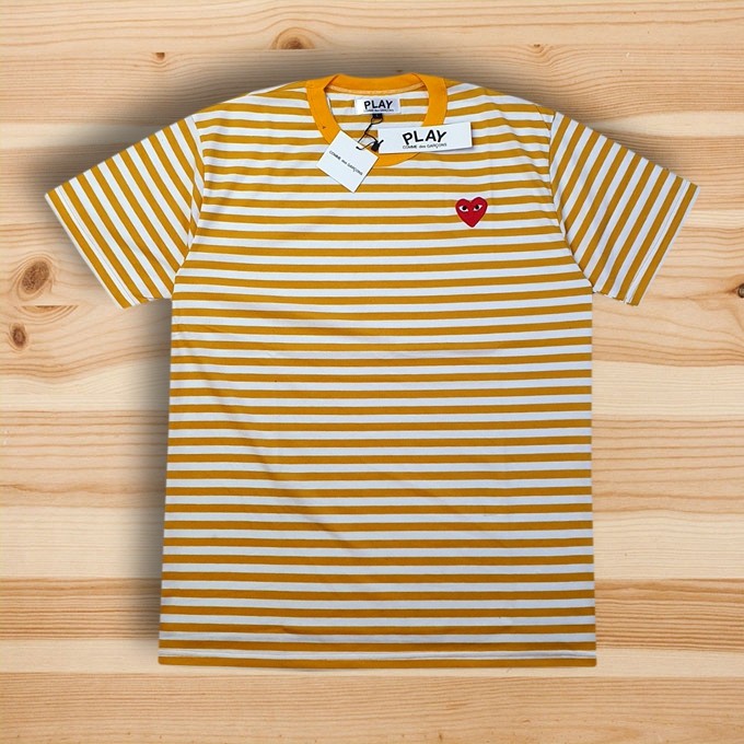cdg yellow shirt