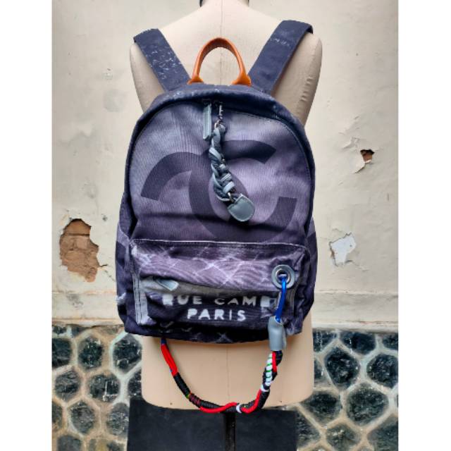 TAS RANSEL CHANEL GRAFFITI BACKPACK ORI ADA NOSER PRELOVED SECOND BEKAS