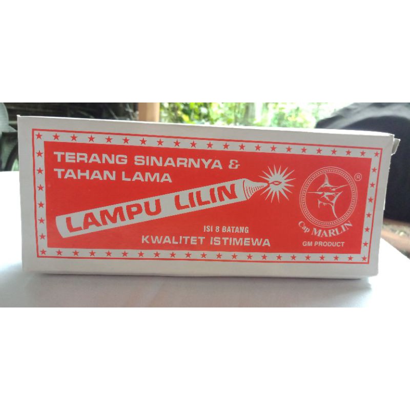 (Isi 8 Pcs) LILIN LAMPU / LILIN BESAR / LAMPU LILIN BESAR