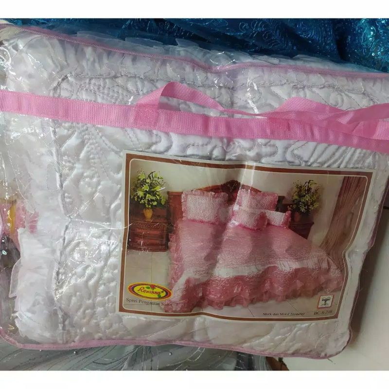 Sprei Satin / Sprei Pengantin rosanna
