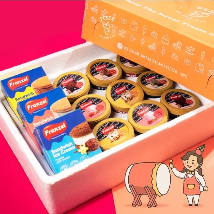 

BISA COD Hampers Cookies Sandwich & Cup GRATIS