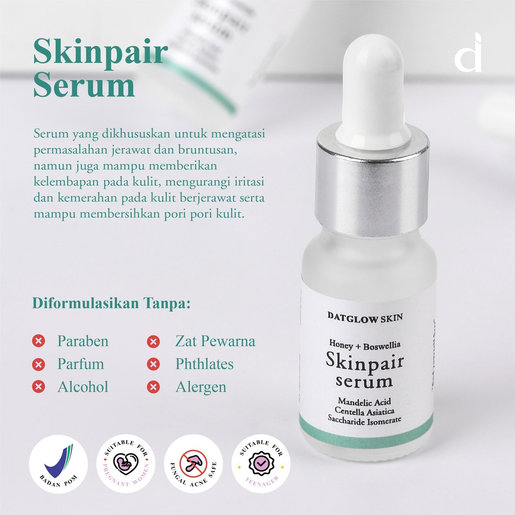 ✨Up Your Look✨ Skinpair serum acne 10ml datglowskin datglow skin serum jerawat