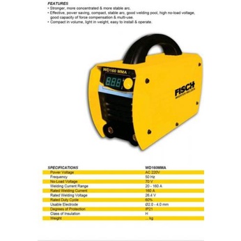FISCH WD 160 MMA MESIN LAS