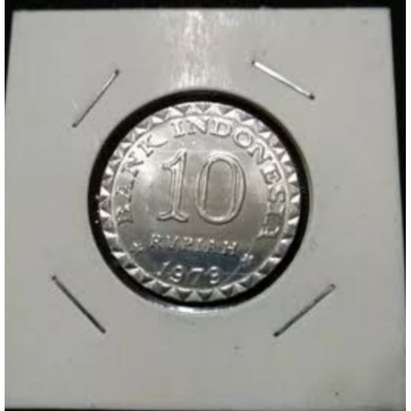 koin 10 rupiah 1974