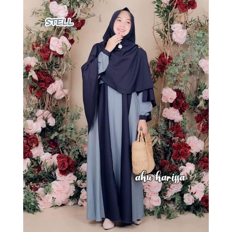 Gamis Riyani Set Syari Original Aku Karissa