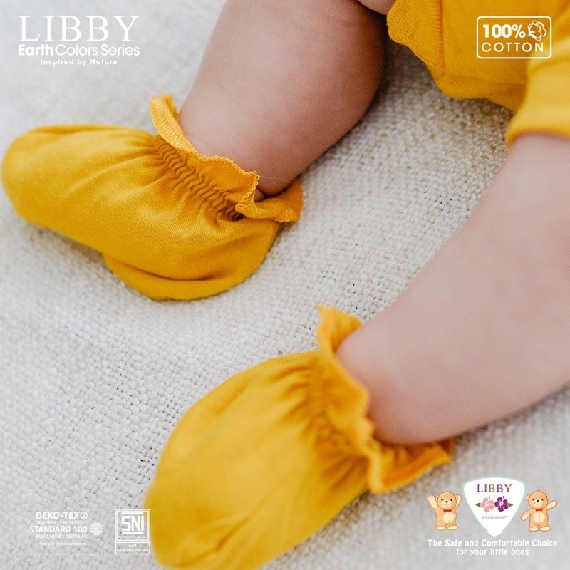 Libby Earth Series Set Sarung Tangan Kaki Bayi (1pcs/pack)