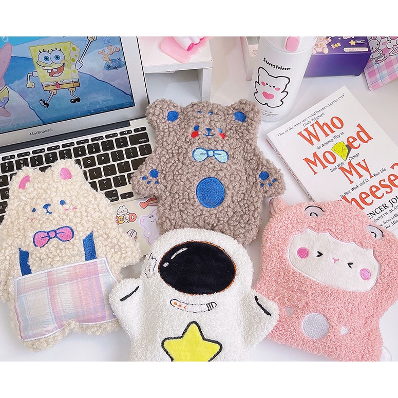 J3 - Hot water bag Kompres panas boneka lucu penghangat perut