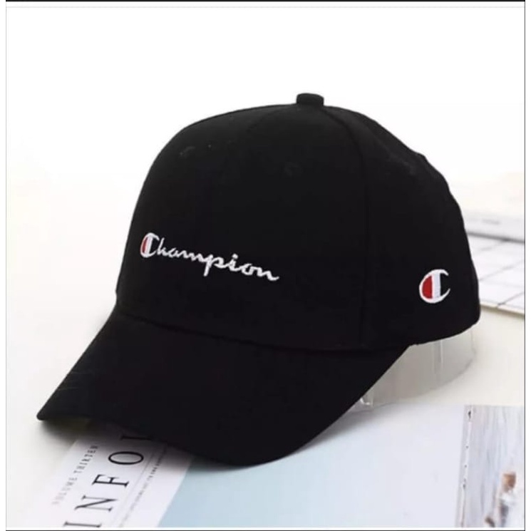 Topi Champions Casual Pria Wanita/ Topi Baseball Original Keren/ Topi Distro Unisex Murah