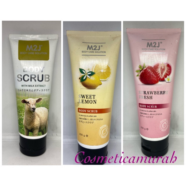 [ 250 ml ] M2J BODY SCRUB ORIGINAL / M2J bodyscrub