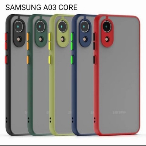 Samsung A03 A03S A03 CORE Case Dove Matte Mychoice Transparan Slim Fuze Macaron Case AERO