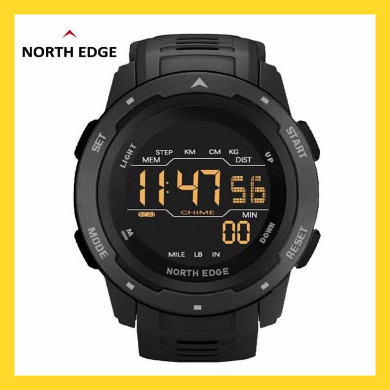 NORTH EDGE MARS SMARTWATCH HITAM ORIGINAL